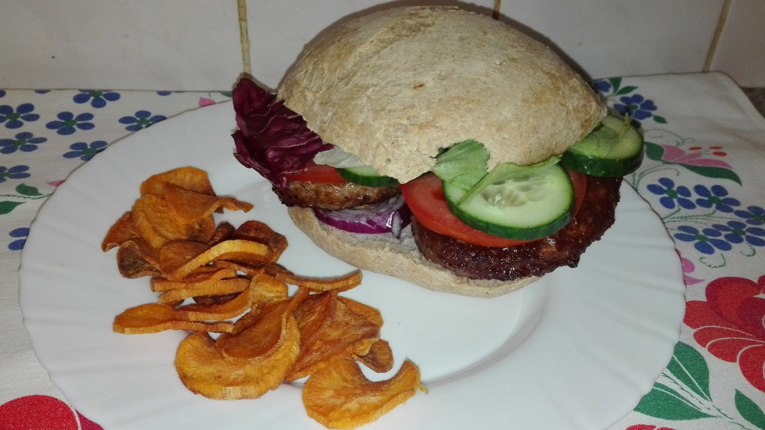 Gluténmentes hamburger