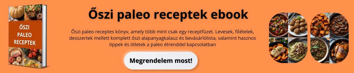 Őszi paleo receptek könyv