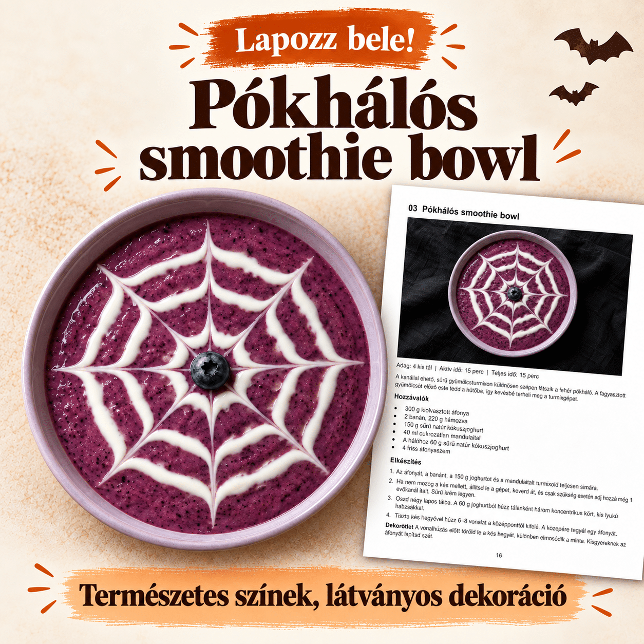 Halloweeni finomságok egészségesen – 50 glutén- és laktózmentes recept - Image 9
