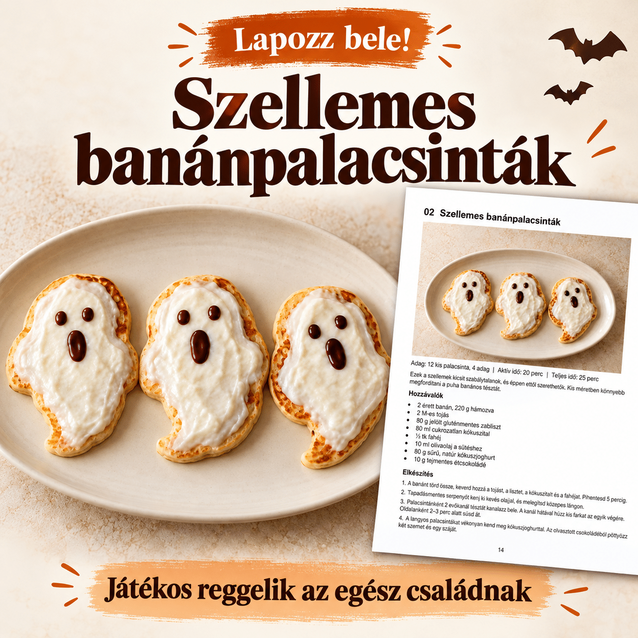 Halloweeni finomságok egészségesen – 50 glutén- és laktózmentes recept - Image 11