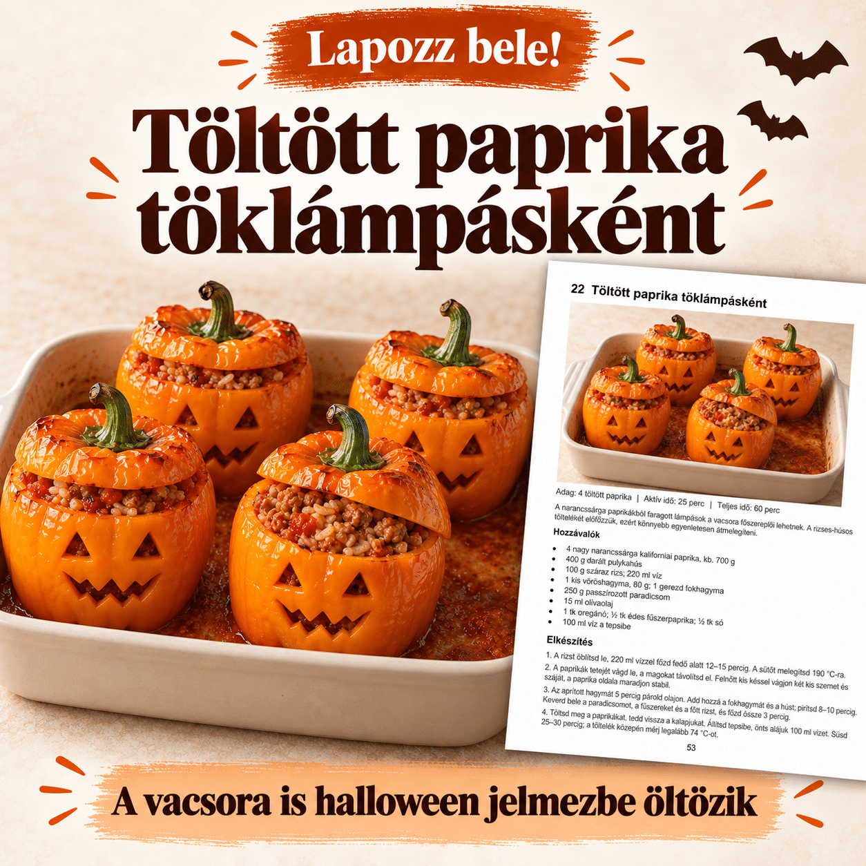 Halloweeni finomságok egészségesen – 50 glutén- és laktózmentes recept - Image 7