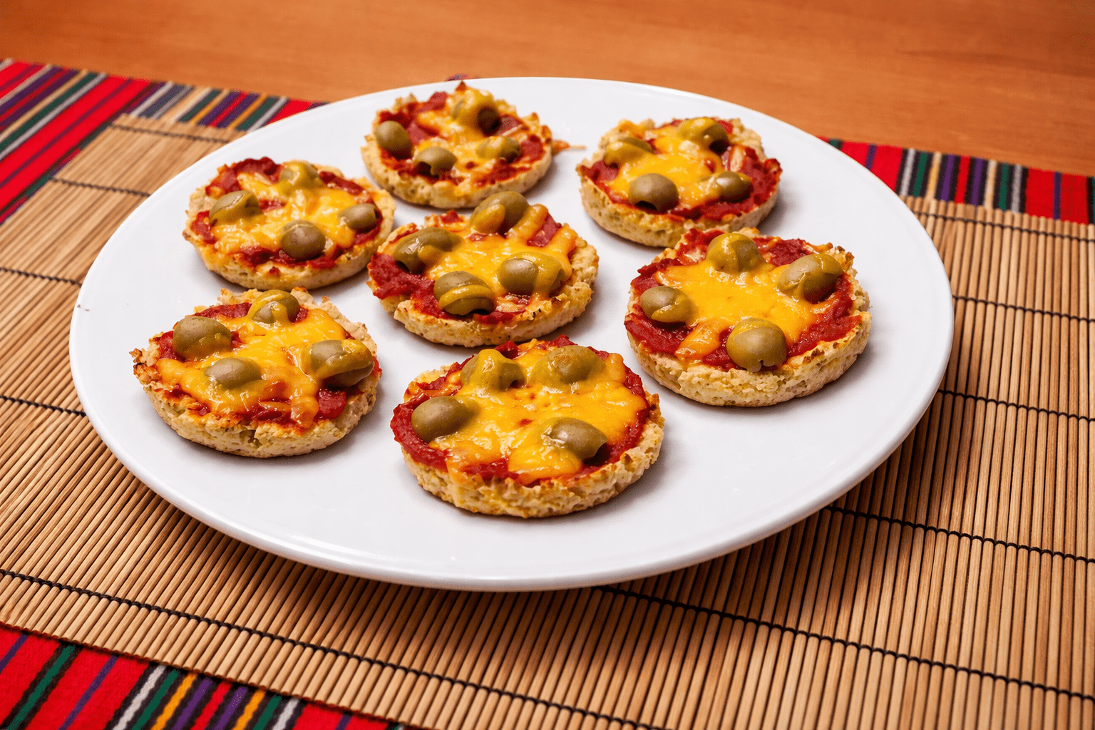 mini pizza recept
