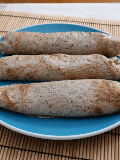 zöldbanán liszt palacsinta